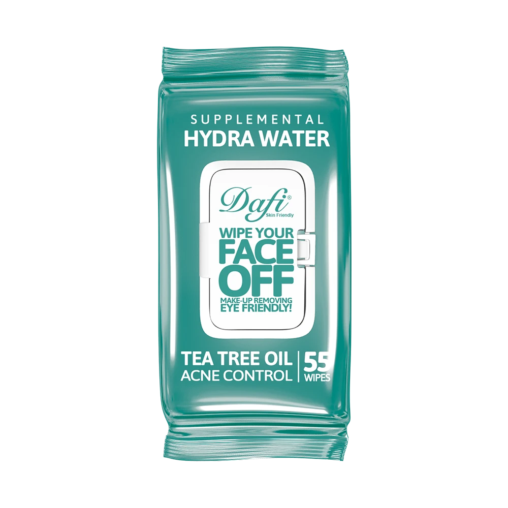  دستمال مرطوب درب دار دافی مدل( HYDRA WATER) بسته ۵۵ عددی